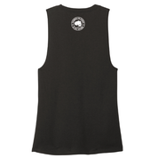 Hits Like A Girl Women's Muscle Tank