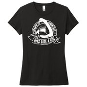 Hits Like A Girl Women's T-shirt